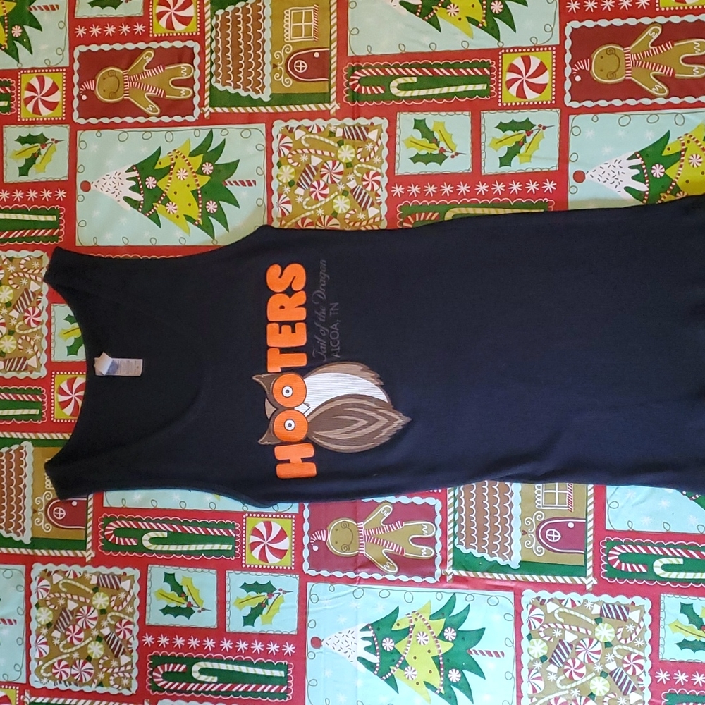 Hooters Tail Of the Dragon Alcoa Tennessee Tank Top Adult Small